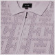 Huf Ανδρική πλεκτή μπλούζα Monogram Jacquard Zip Sweater